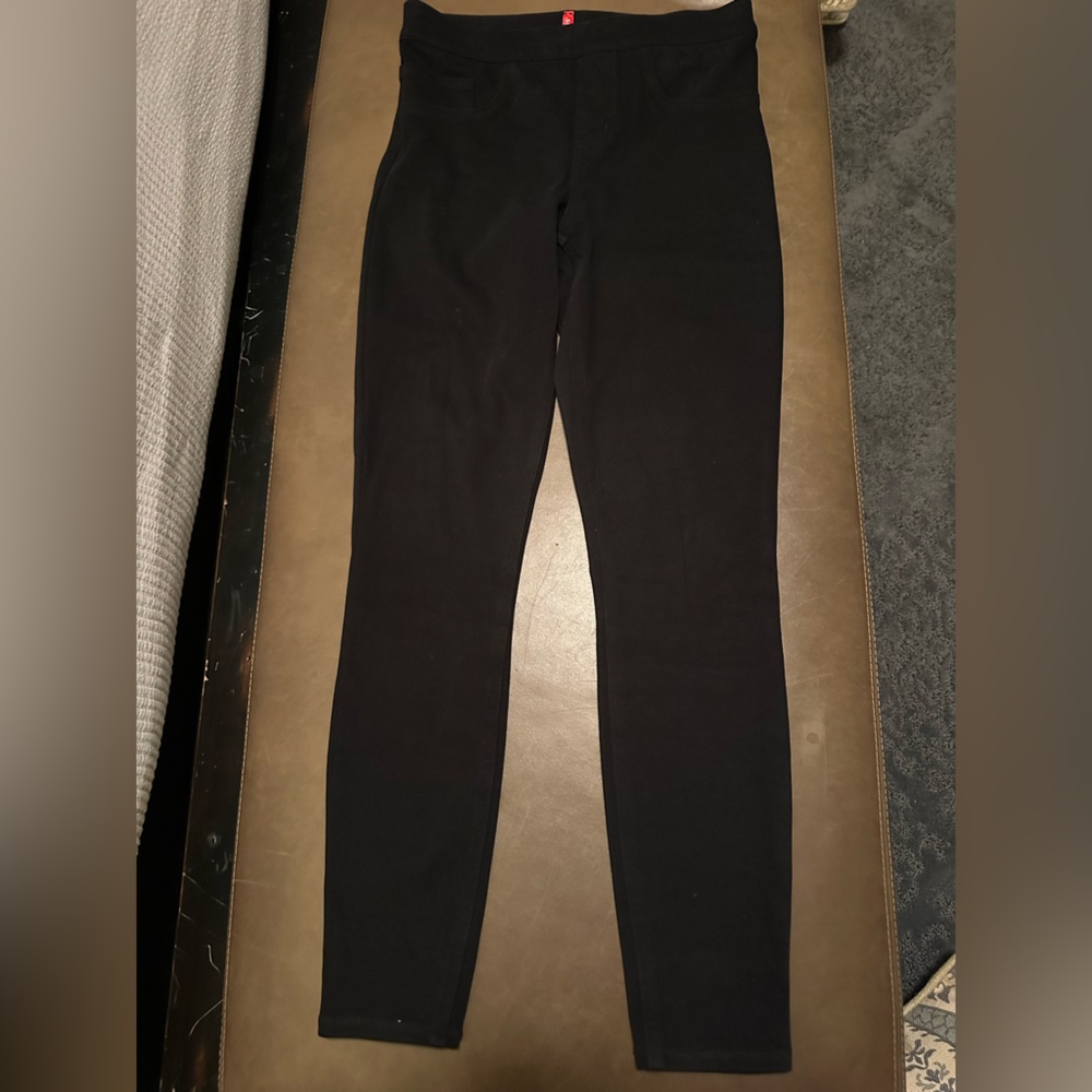 Spanx black jeggings